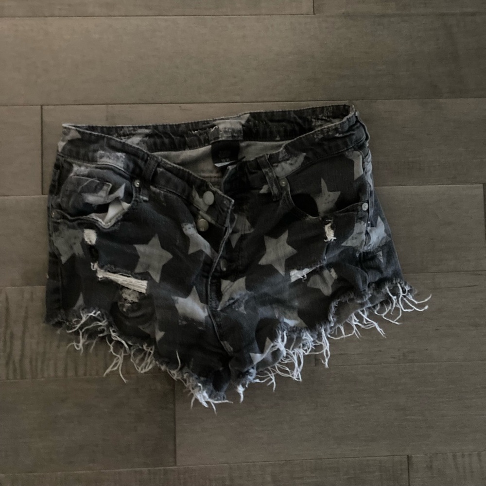 Star Jean shorts